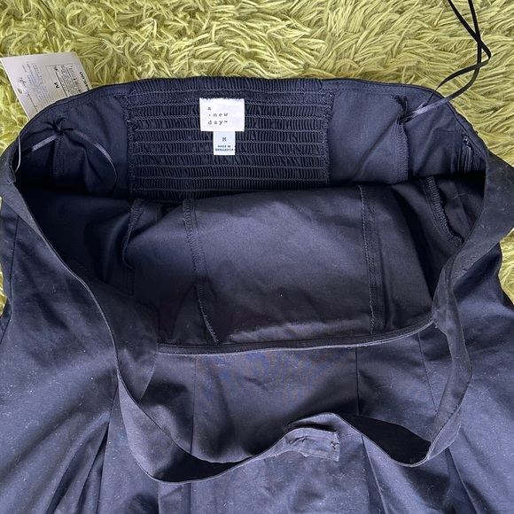 A New Day Black Halter Midi Dress NWT Size M - Picture 4 of 8